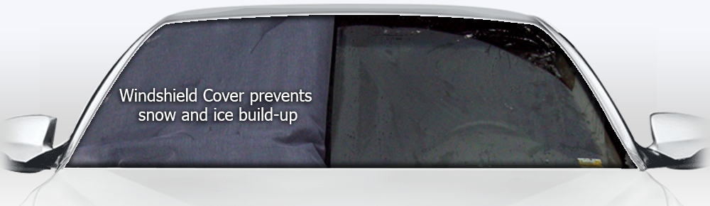 Windshield Cover for Cars, Trucks, RVs, Boats and Airplanes against Snow, Ice or Sun